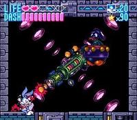 une photo d'Ã©cran de Tiny Toon Adventures - Buster Busts Loose sur Nintendo Super Nes